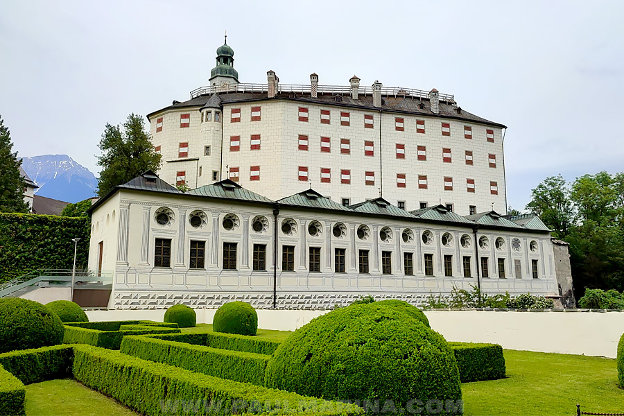 Ambras castle and gardens