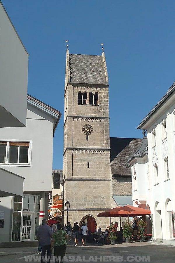 the old churche of zell am see