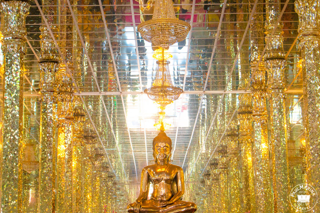 crystal temple Thailand Wat Muang