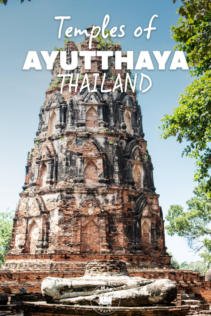 Ayutthaya Temples Thailand pin picture