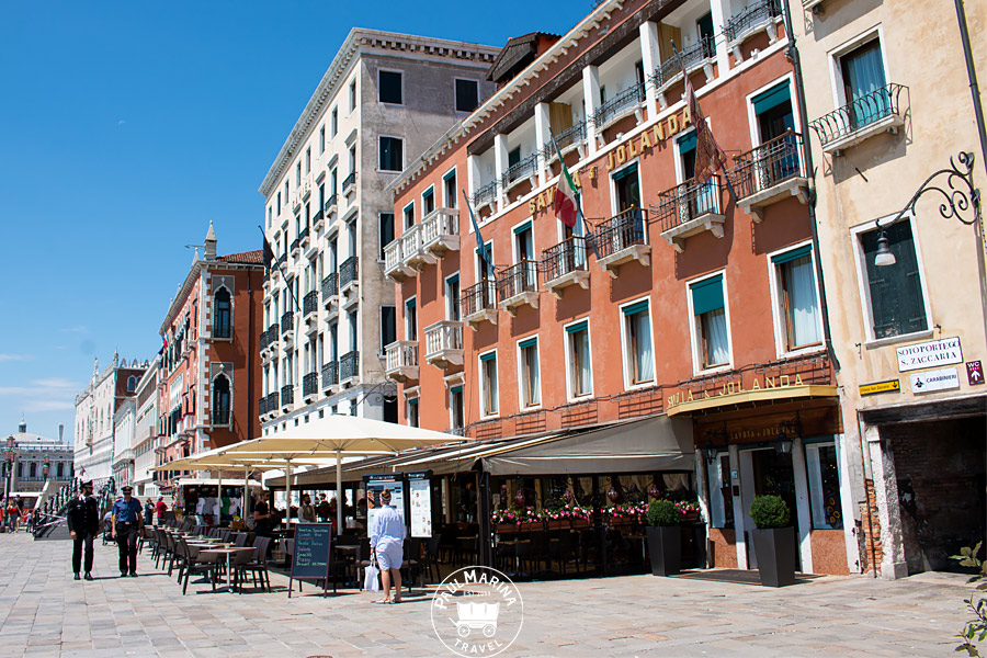 Tourist trap restaurants in Venice Italy