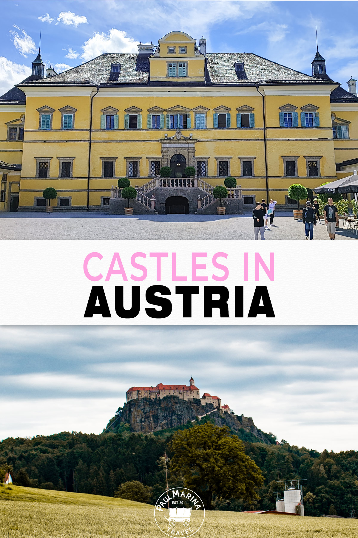 Castles in Austria pin image