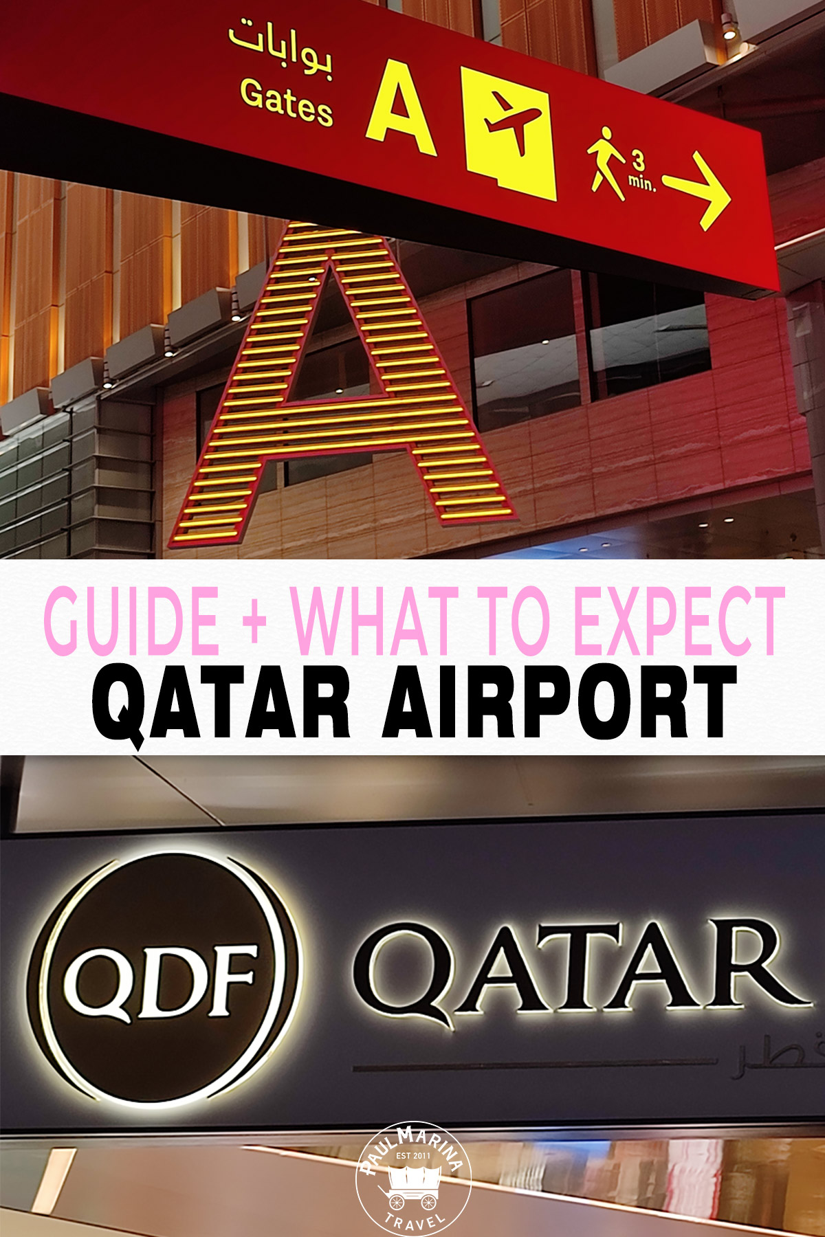 Inside Qatar Airport Tips pin image
