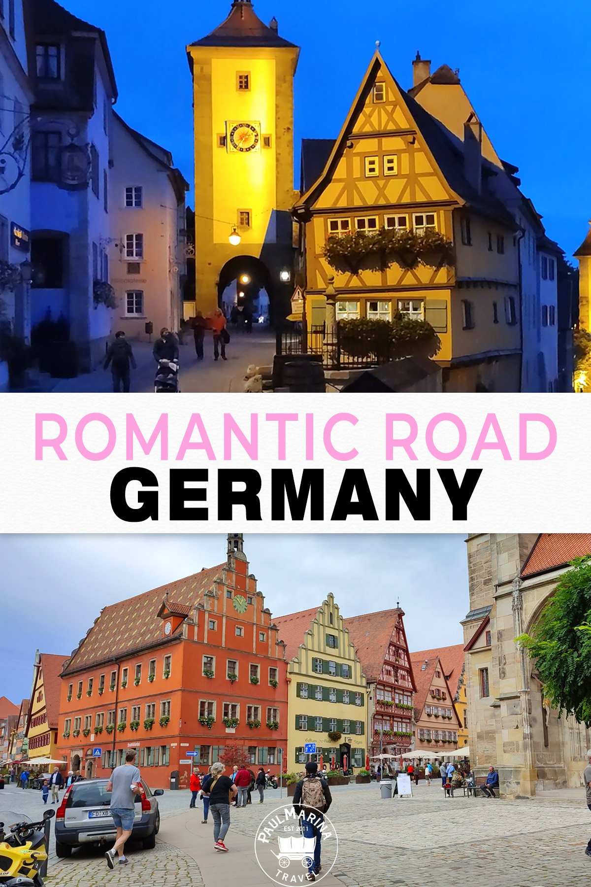 Road Trip Romantic Road Germany pin picture