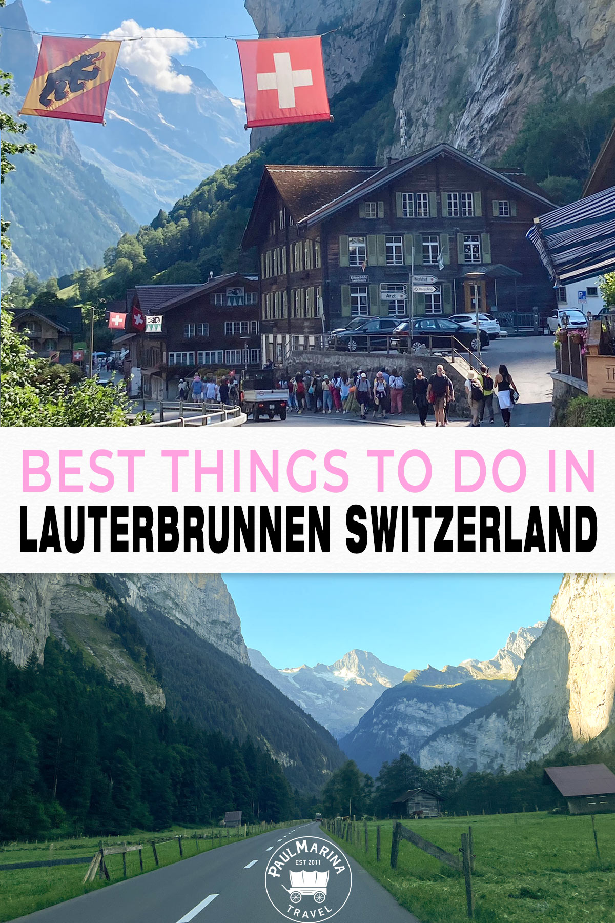 BEST Things to do in Lauterbrunnen Switzerland pin picture