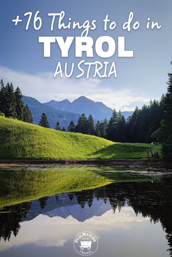 +76 Things to do in Tyrol Austria pin picture