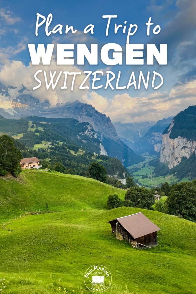 Plan a trip to Wengen Switzerland pin picture