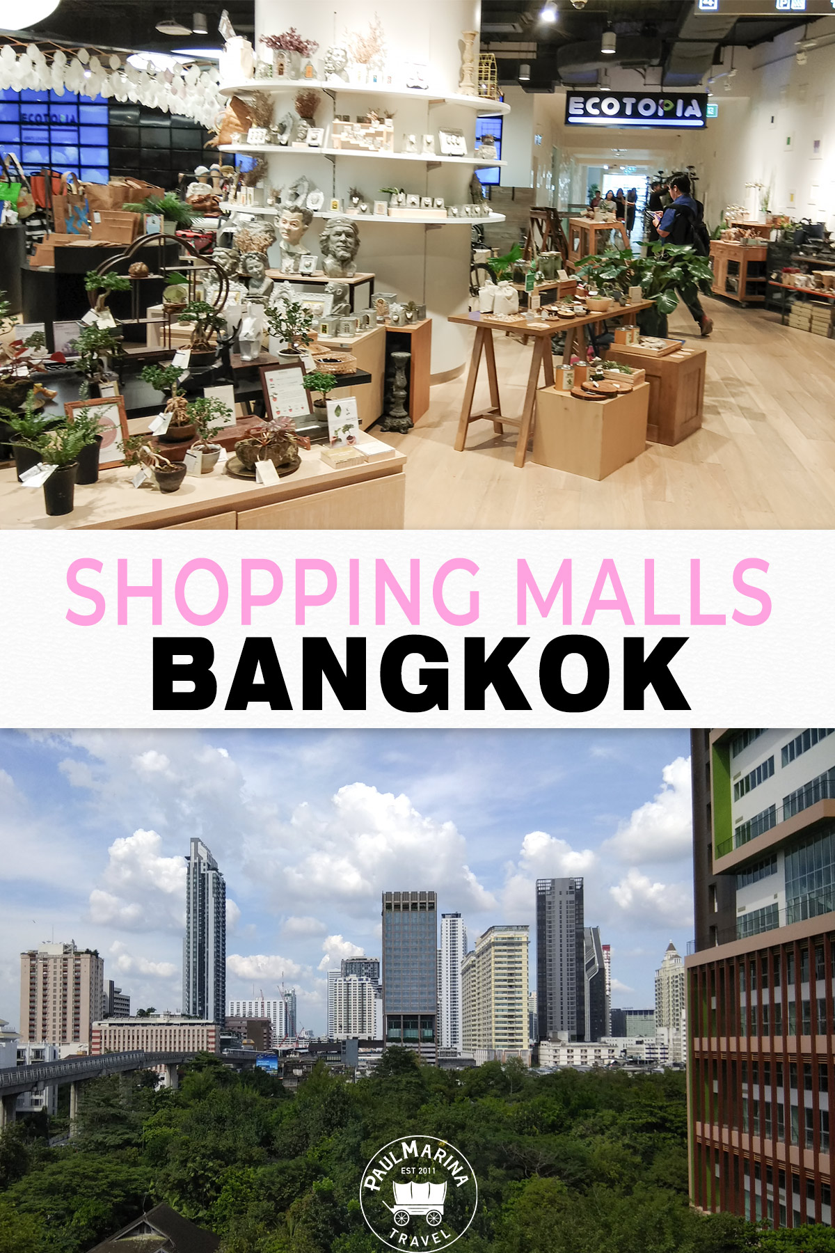 Top Bangkok Shopping Malls you shouldn't miss! pin image