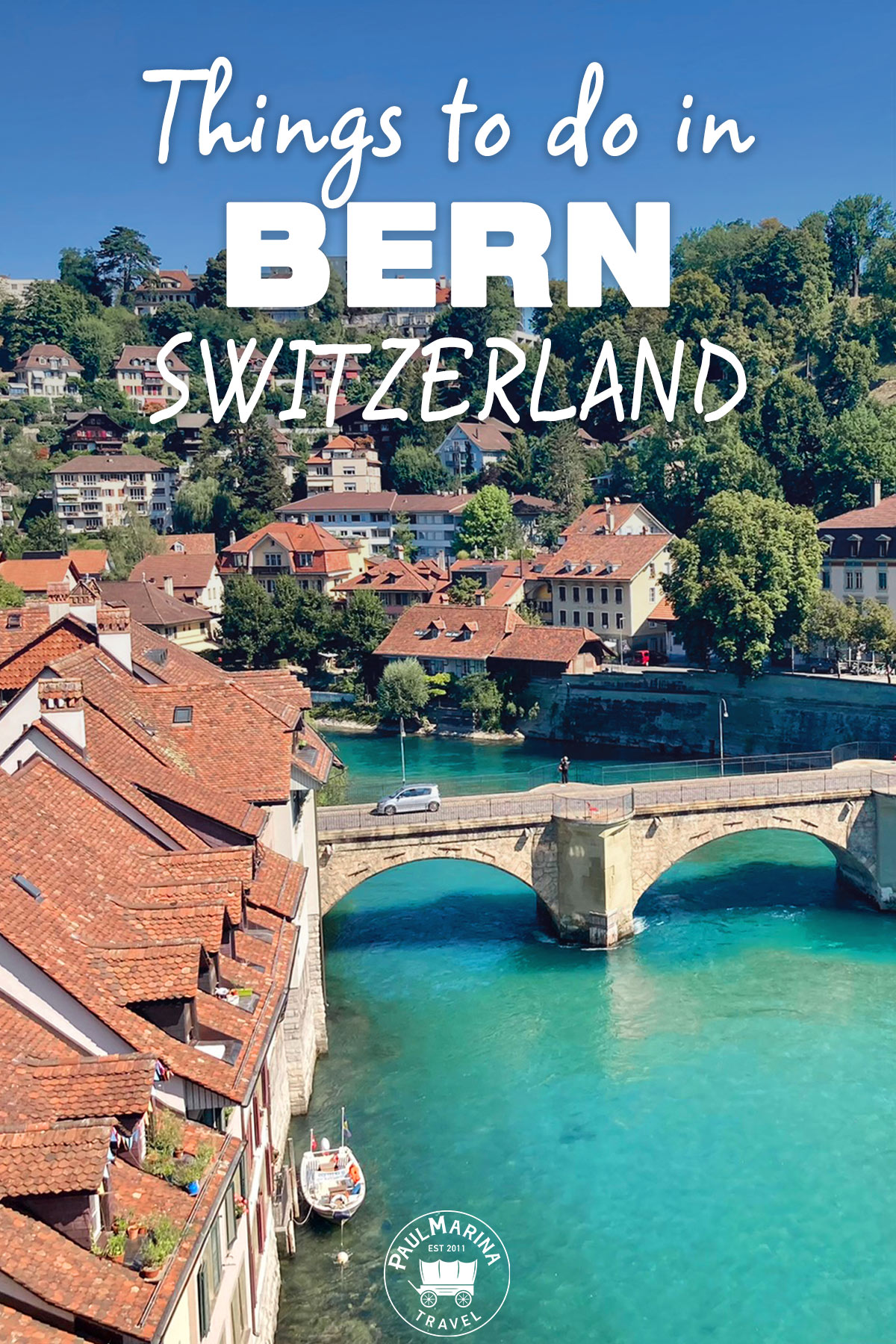 Things to do in Bern Switzerland pin image