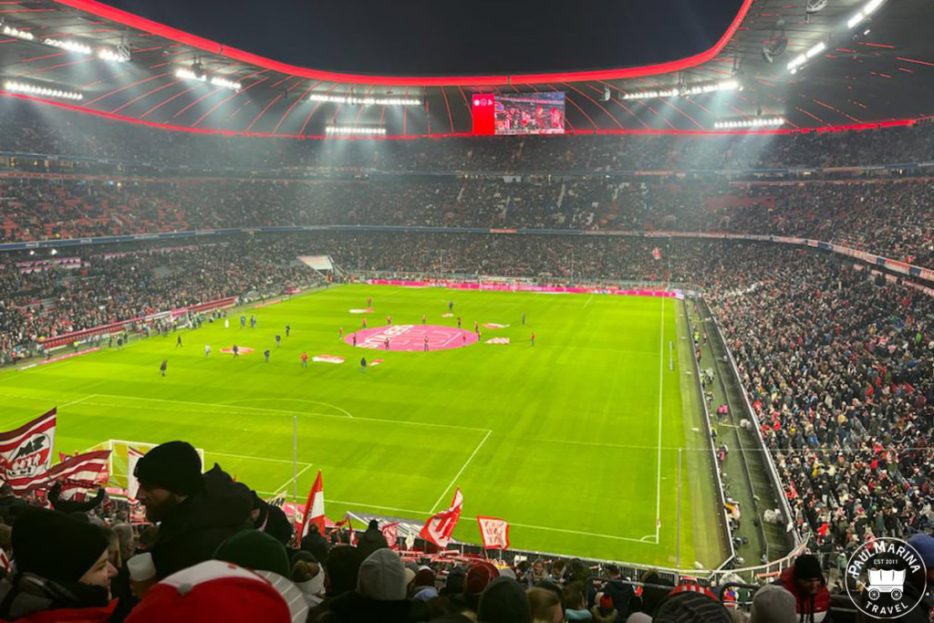 Bayern München game in the Allianz Arena Munich