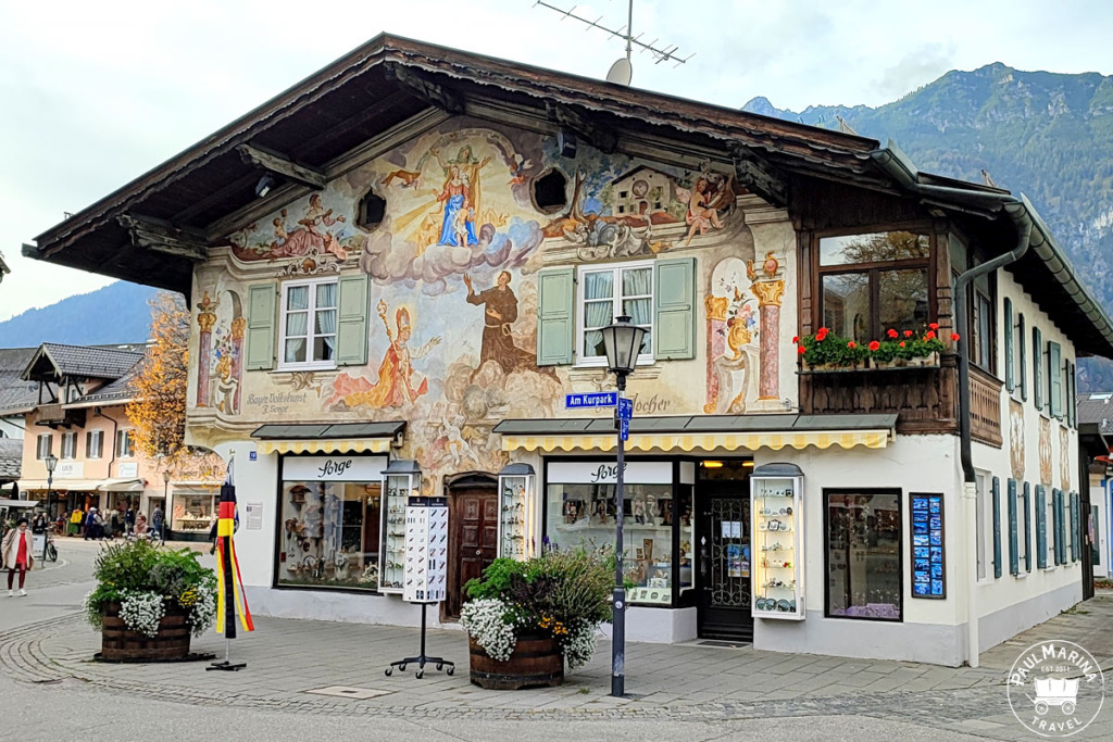 Garmisch Lüftlmalerei painting murals