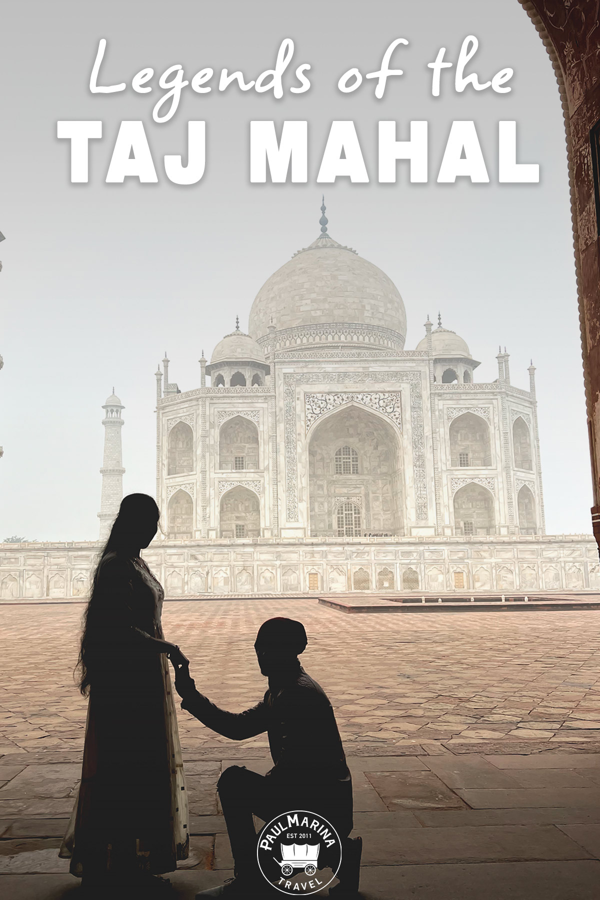 Legends of the Taj Mahal pin picture