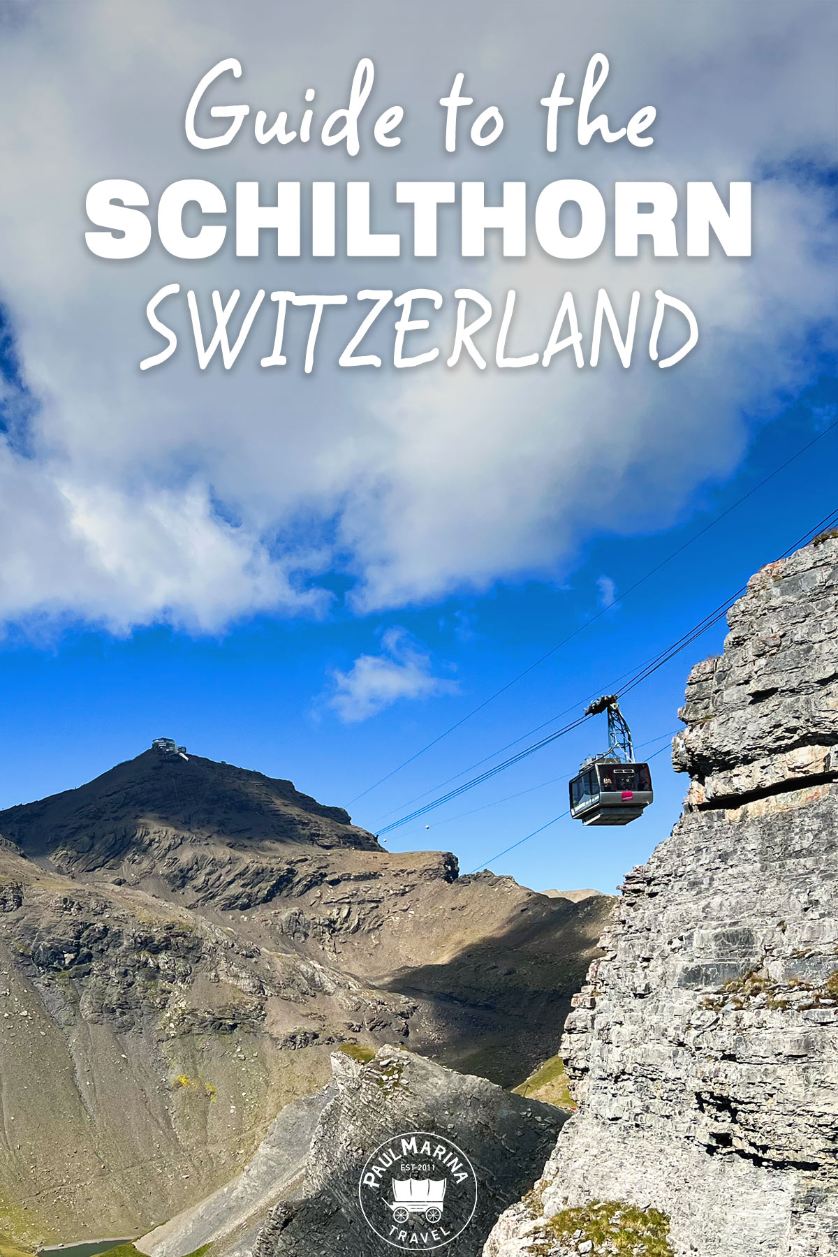 Guide to the Schilthorn Switzerland pin image