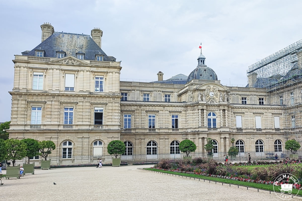 Luxembourg palace now the French senate in Paris