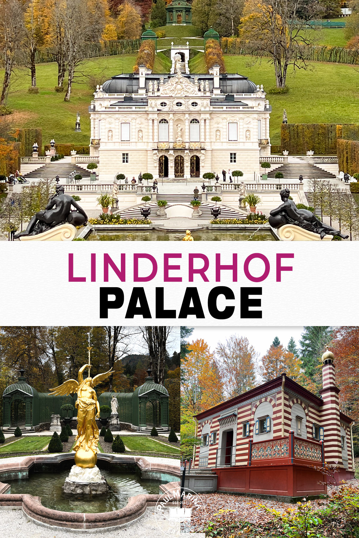 Linderhof Palace Germany: Plan your visit! pin image