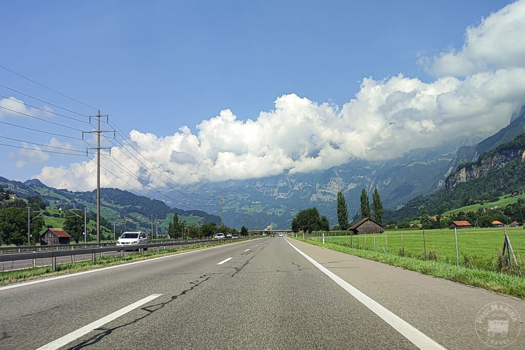 A3 highway in Switzerland