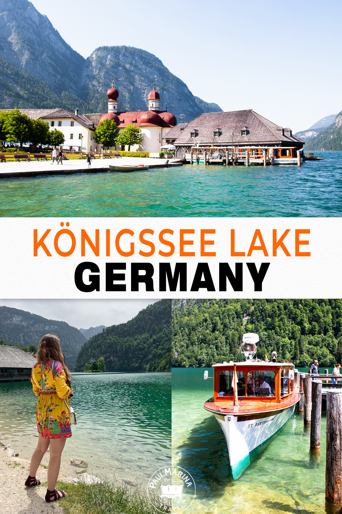 Guide to Königssee Lake Germany pin image