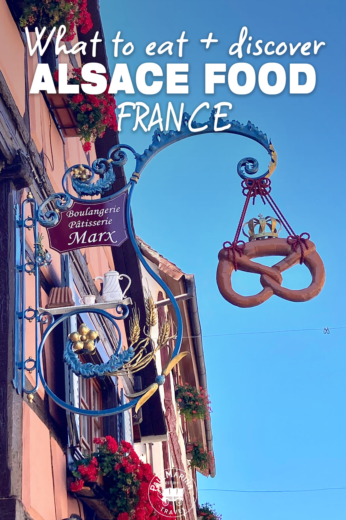 Traditional Food in Alsace: What to eat + Food Souvenirs pin cover