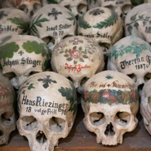 ossuary in Austria