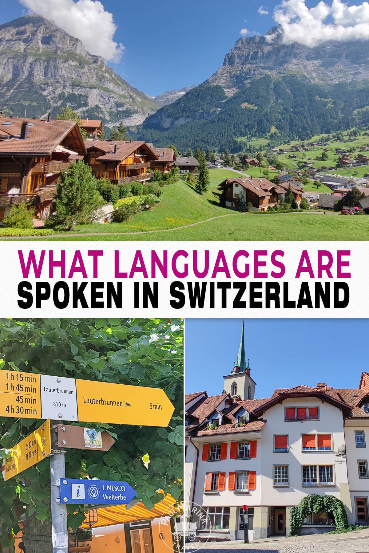 What language is spoken in Switzerland? pin picture