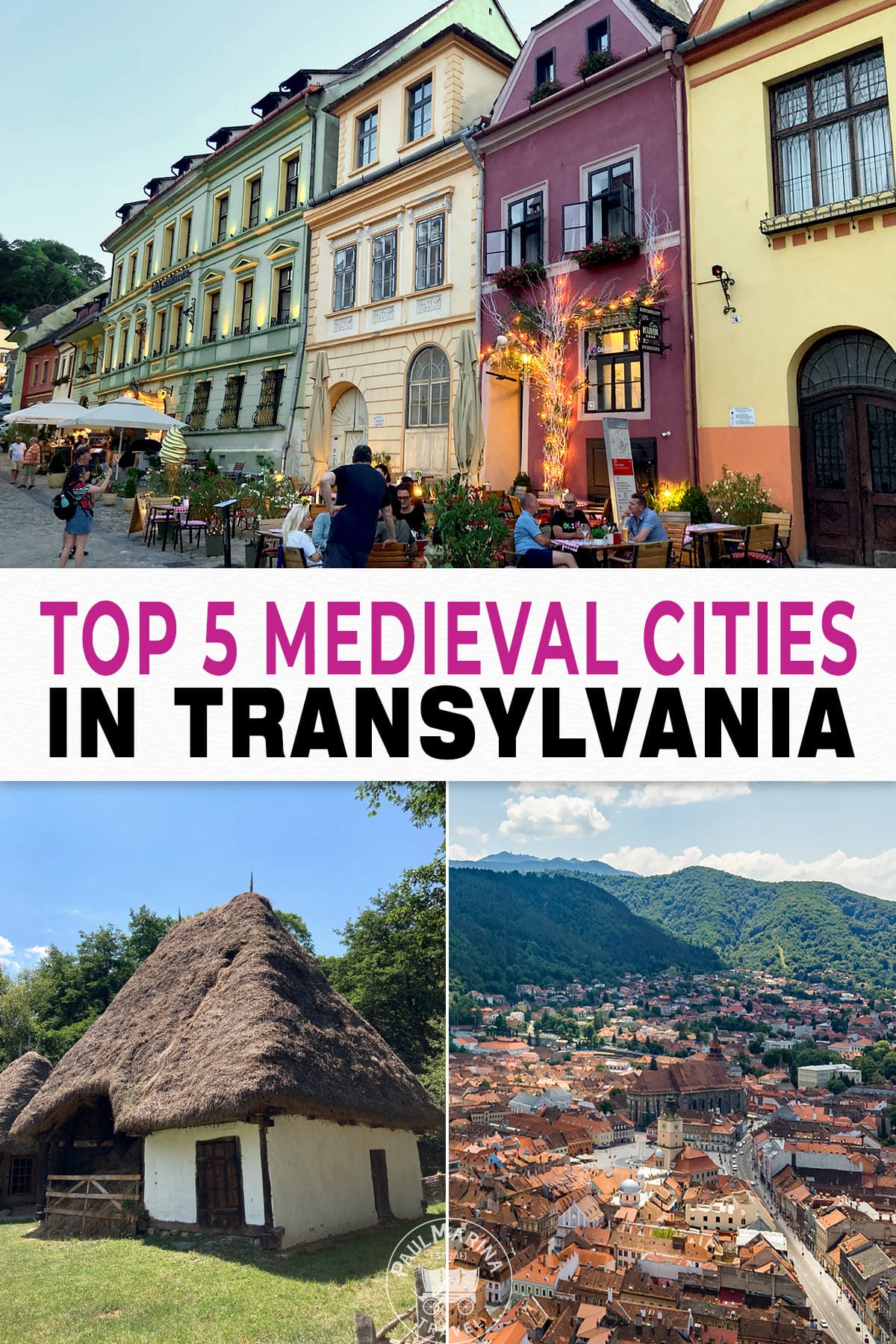 Transylvania's Hidden Gems: 5 Must-See Medieval Cities pin picture