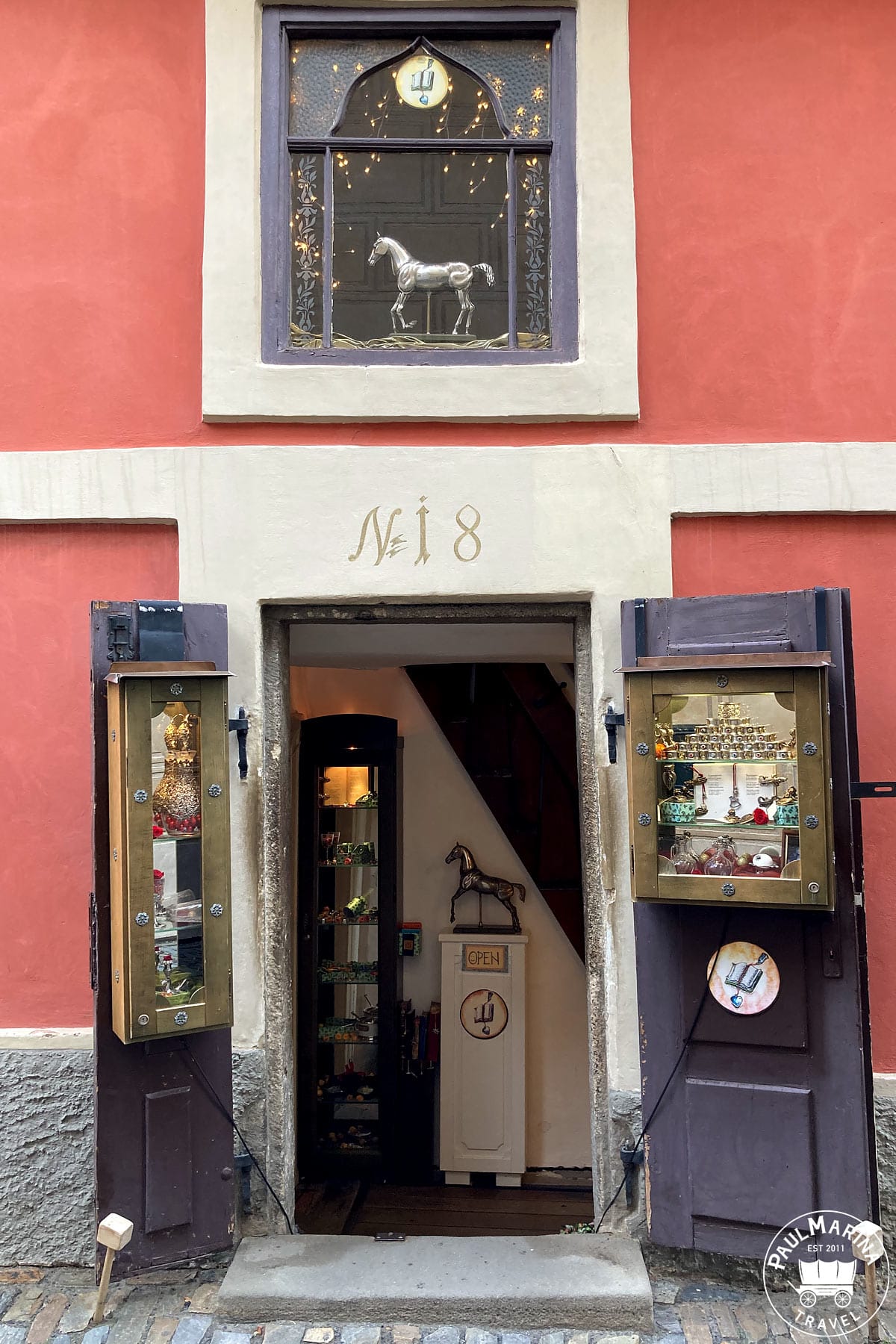 Souvenir Shops at the Golden Lane