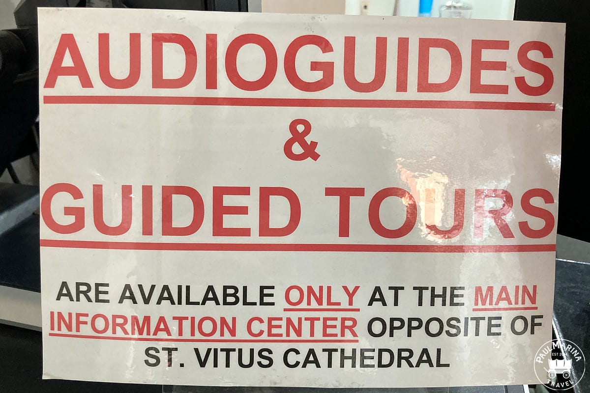 Guided Tours and Audio guides for the Golden Lane