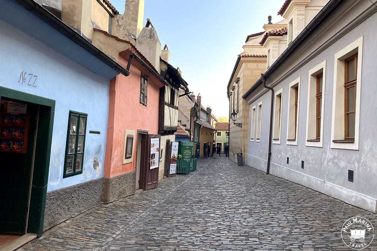 Franz Kafka lived in House No 22