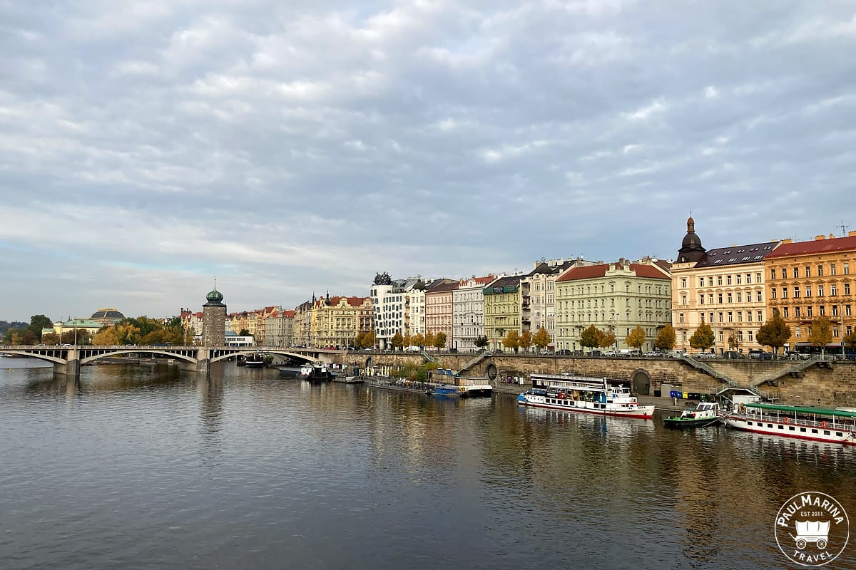 Prague in fall