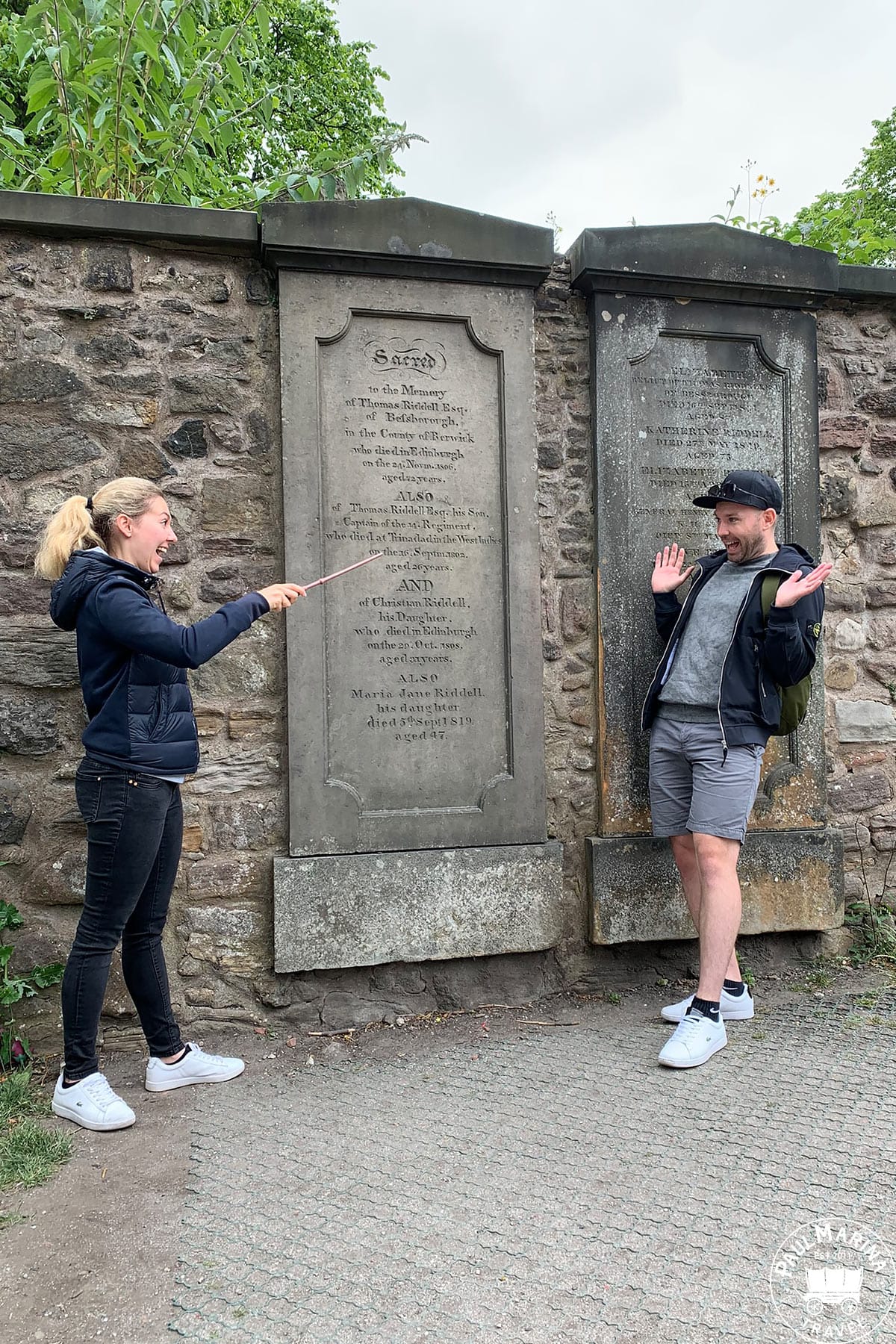Sarah and Christoph, Harry Potter Tour in Edinburgh