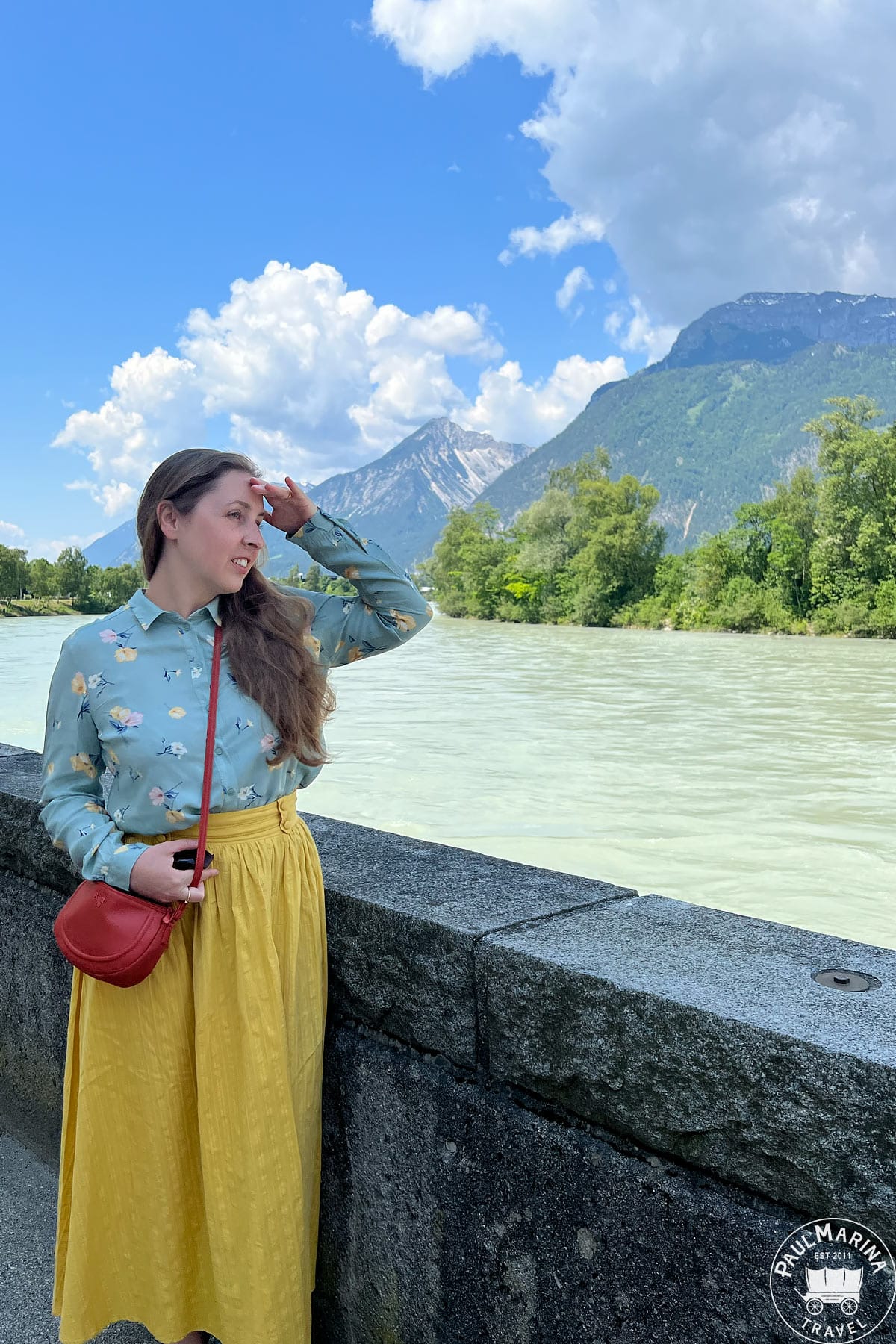 Inn river in Rattenberg