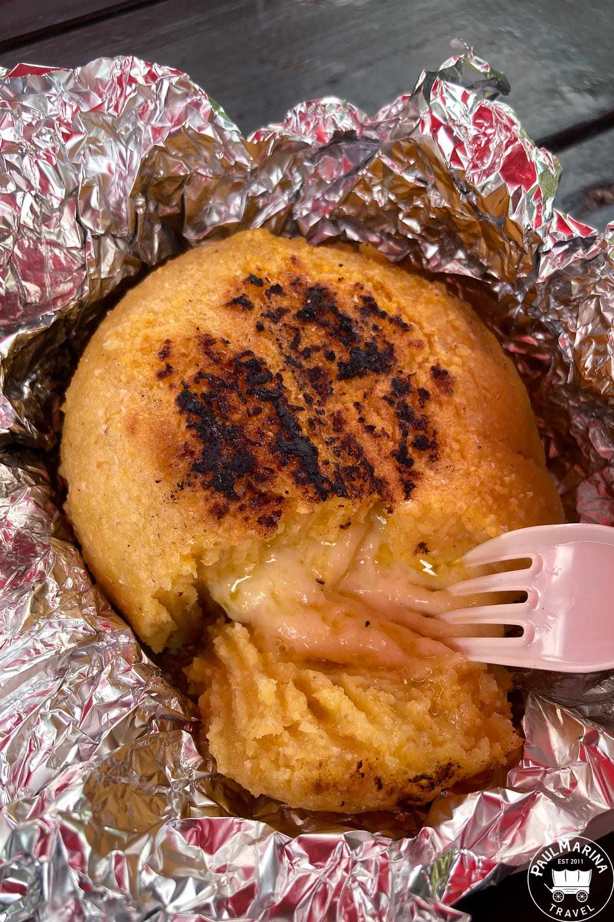 Bulz filled with cheese