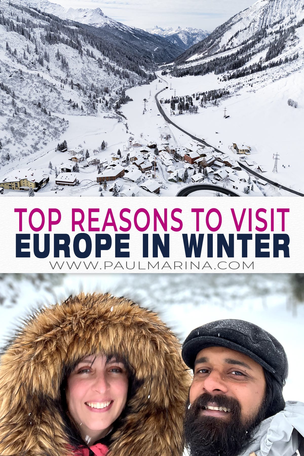Top Reasons You Should Visit Europe in Winter pin