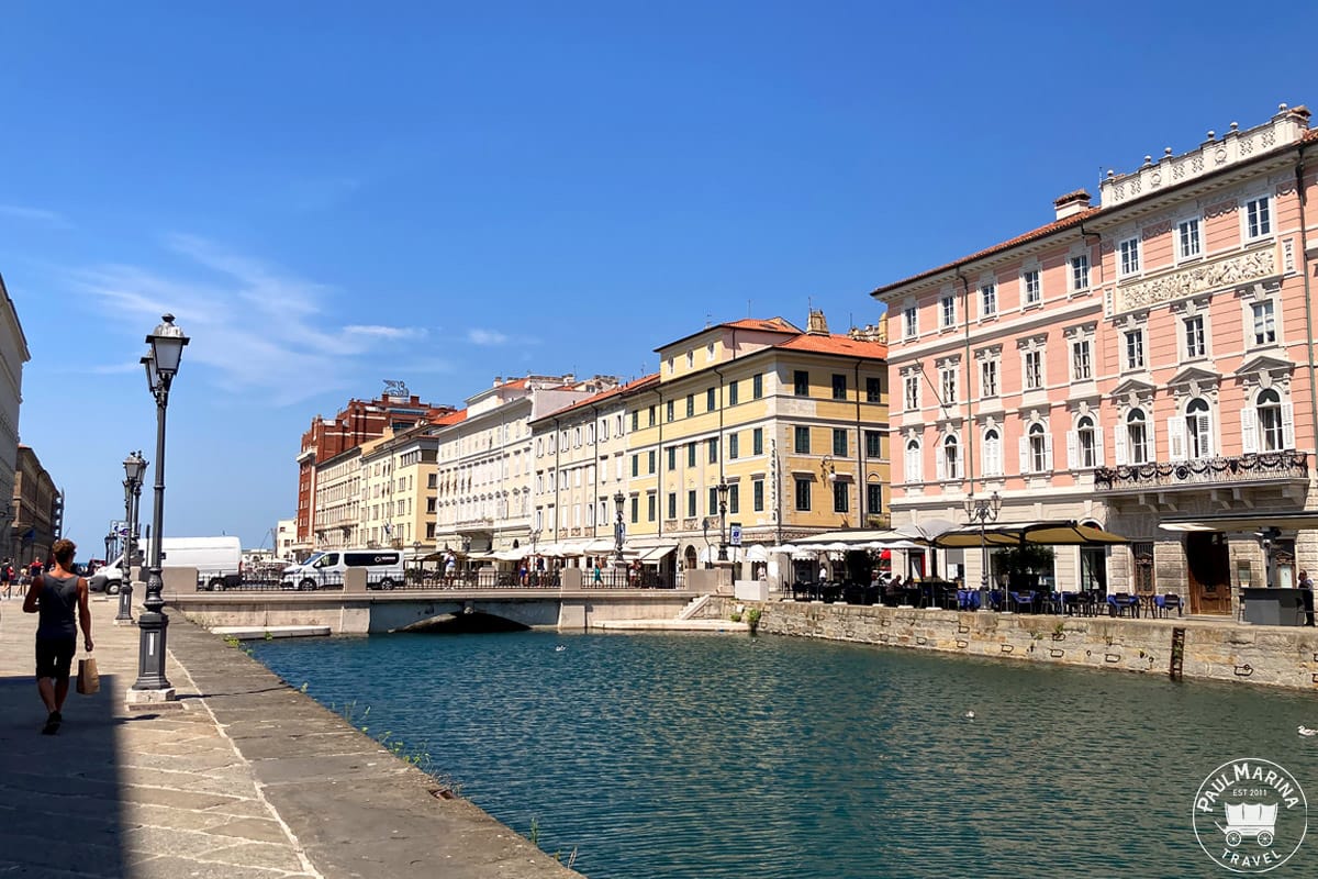 Trieste canals