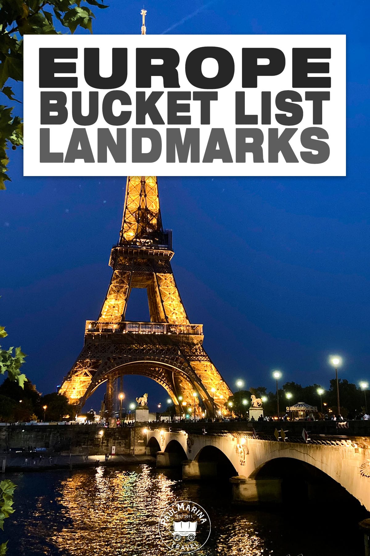 Bucket List Europe: The Most Visited Landmarks cover