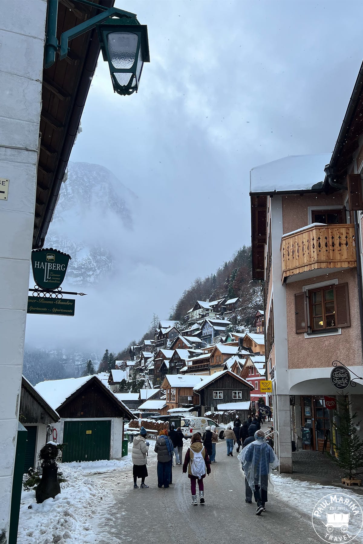 Hallstatt in January
