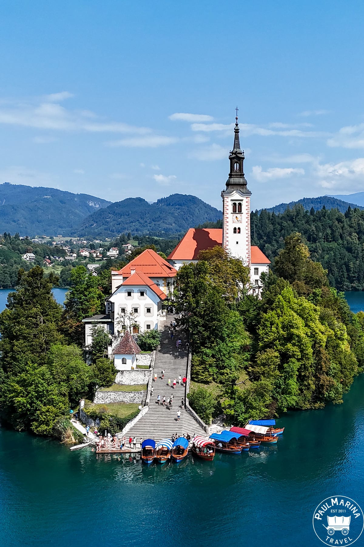 lake bled church island