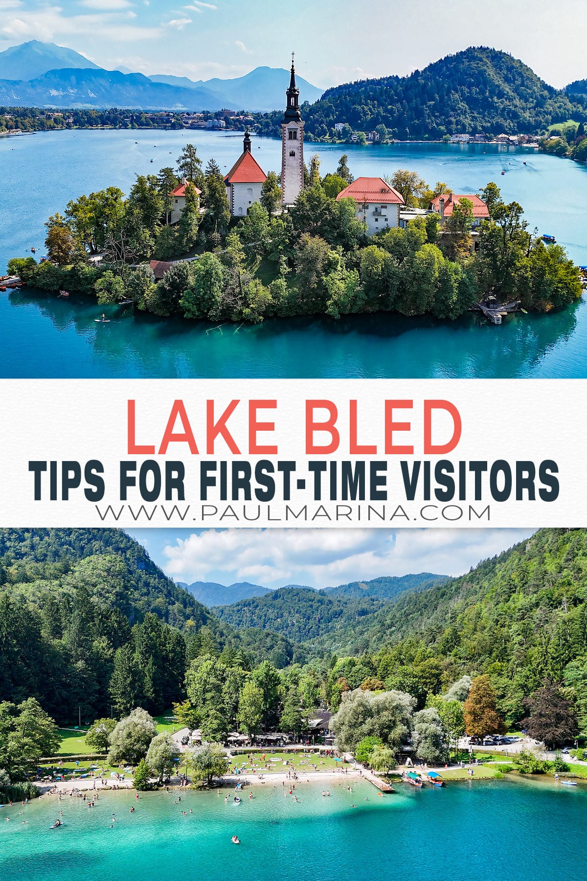 Lake Bled Travel FAQ + Tips for First-Time Visitors pin