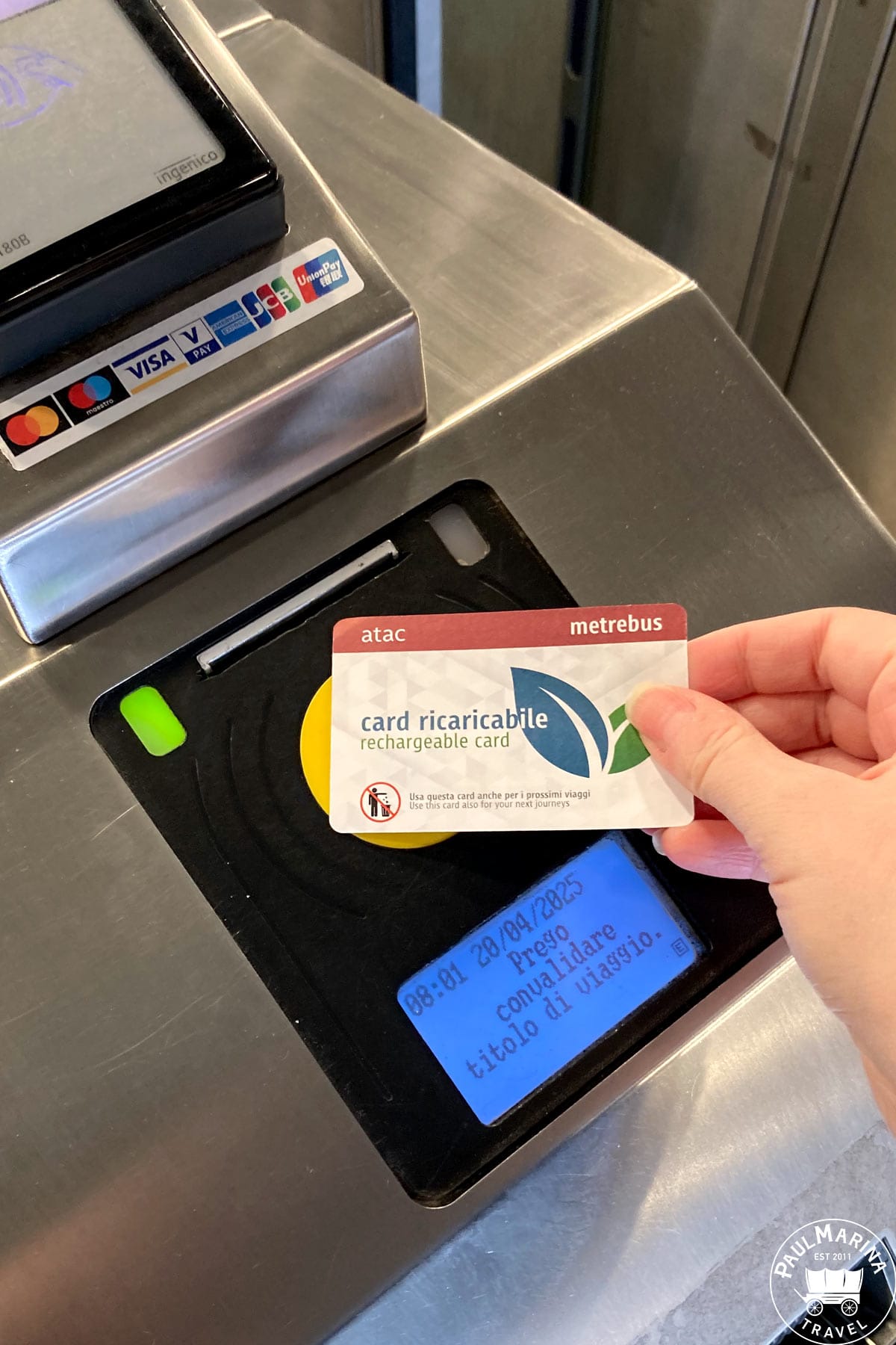 Rome Public Transport Ticket