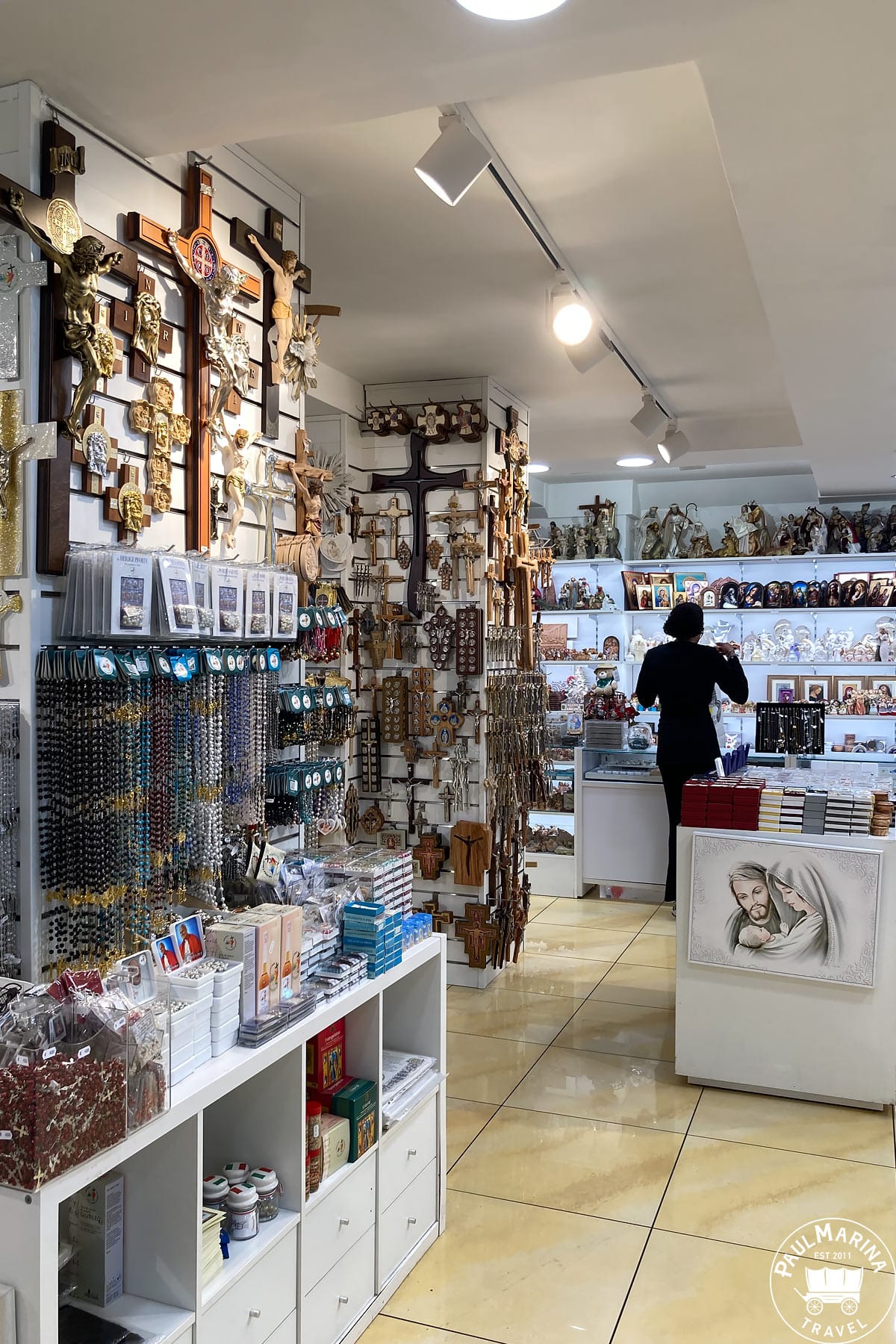 Vatican souvenir store