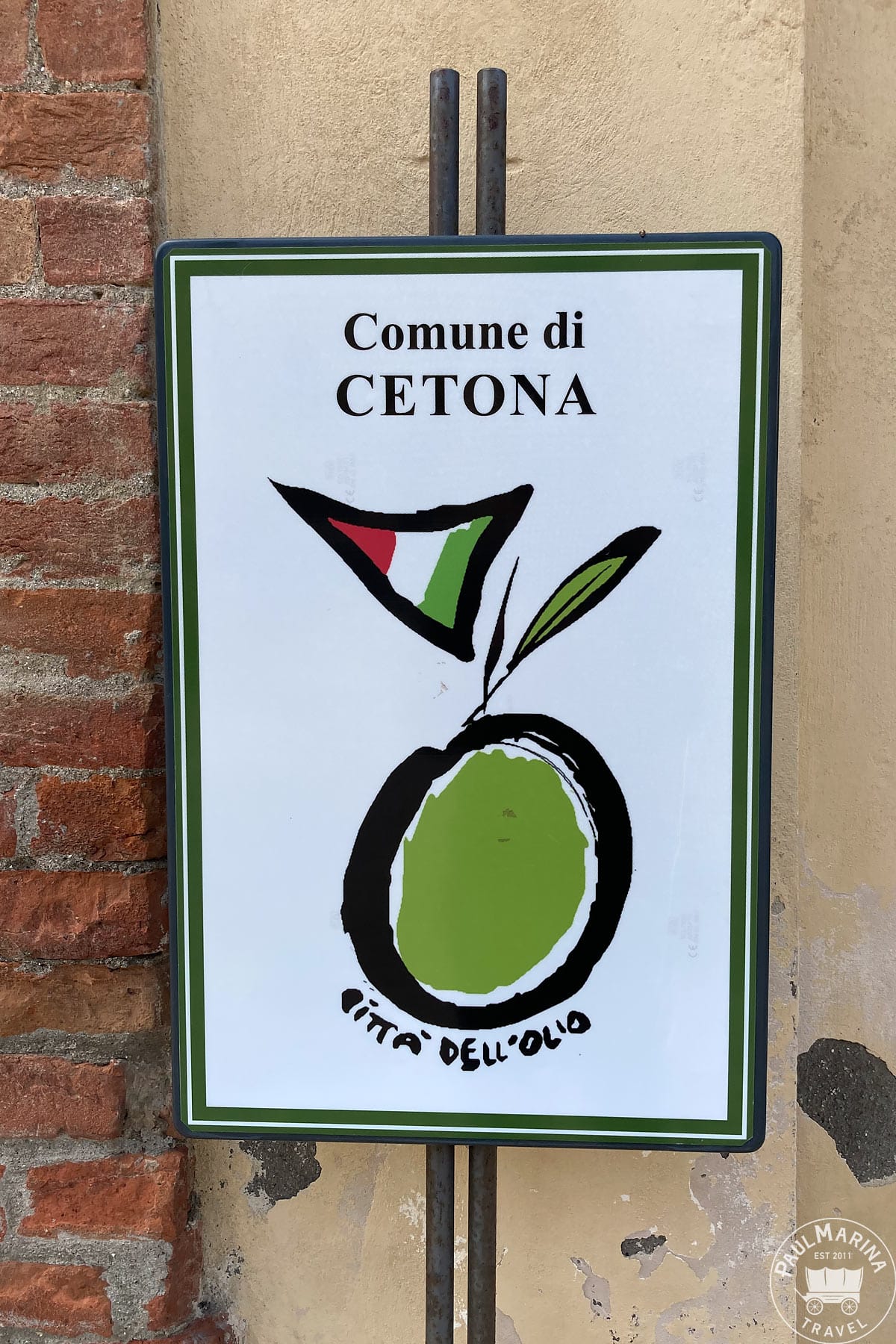 Cetona is a Olive Oil town