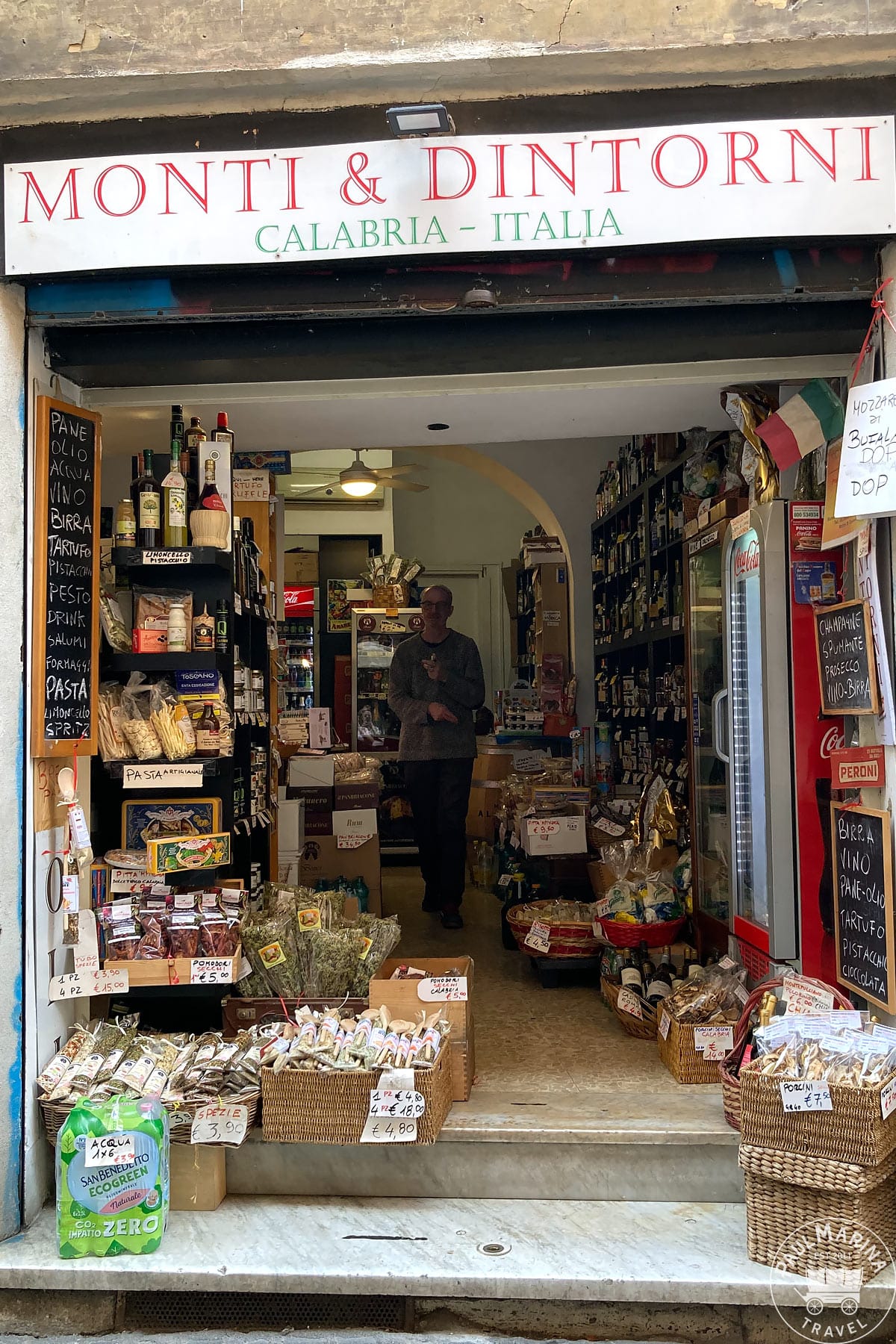a store in italy selling tartufo