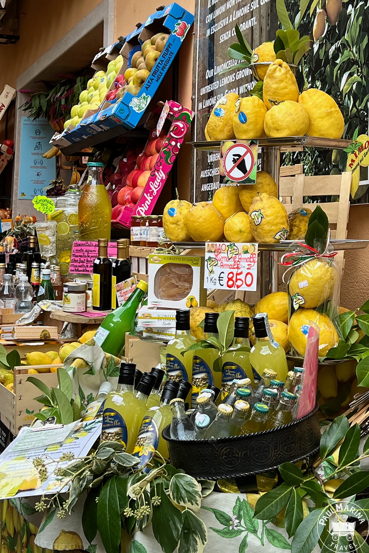 Limoncello in Limone sul Garda