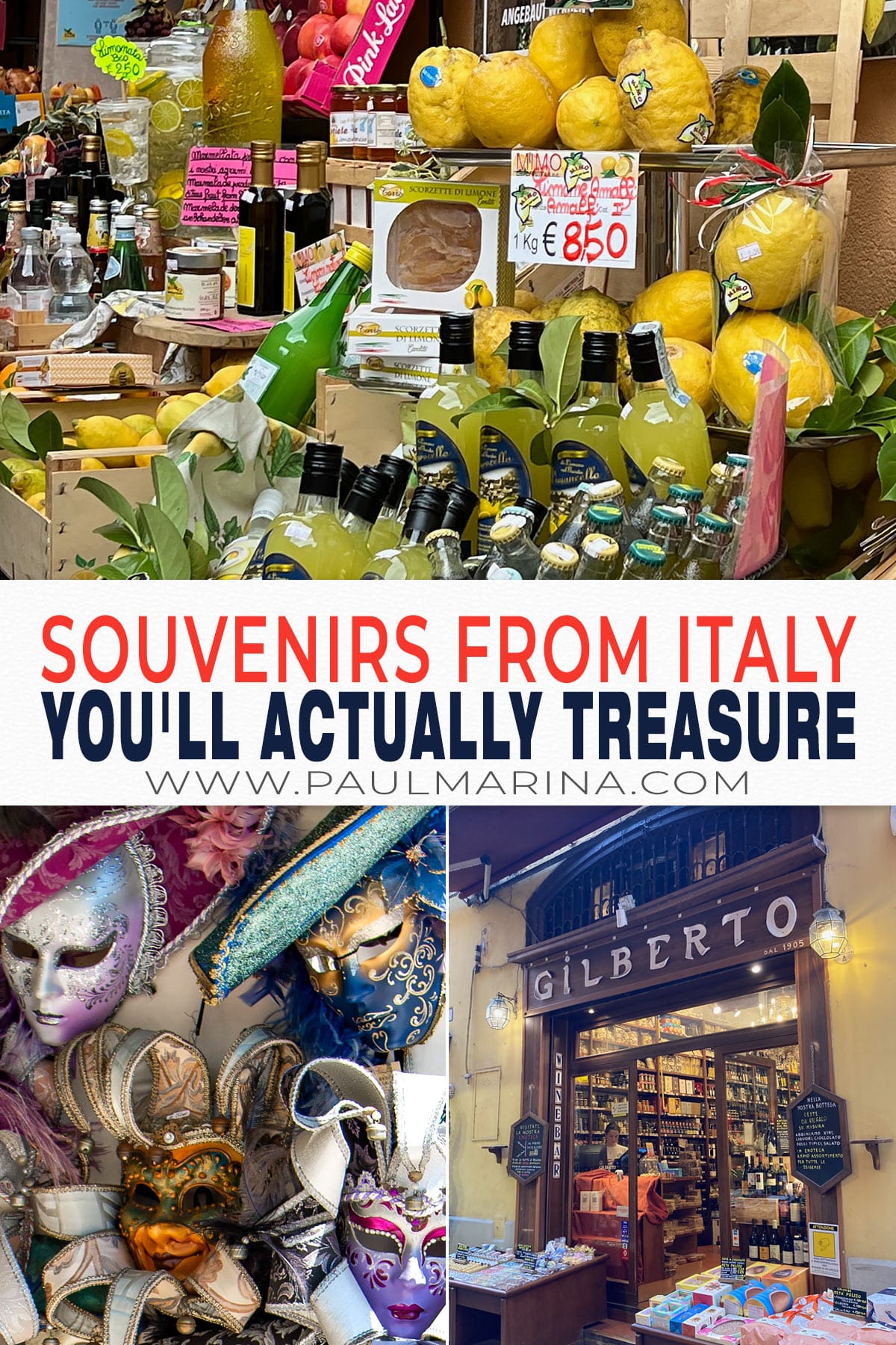 Souvenirs from Italy You'll Actually Treasure pin
