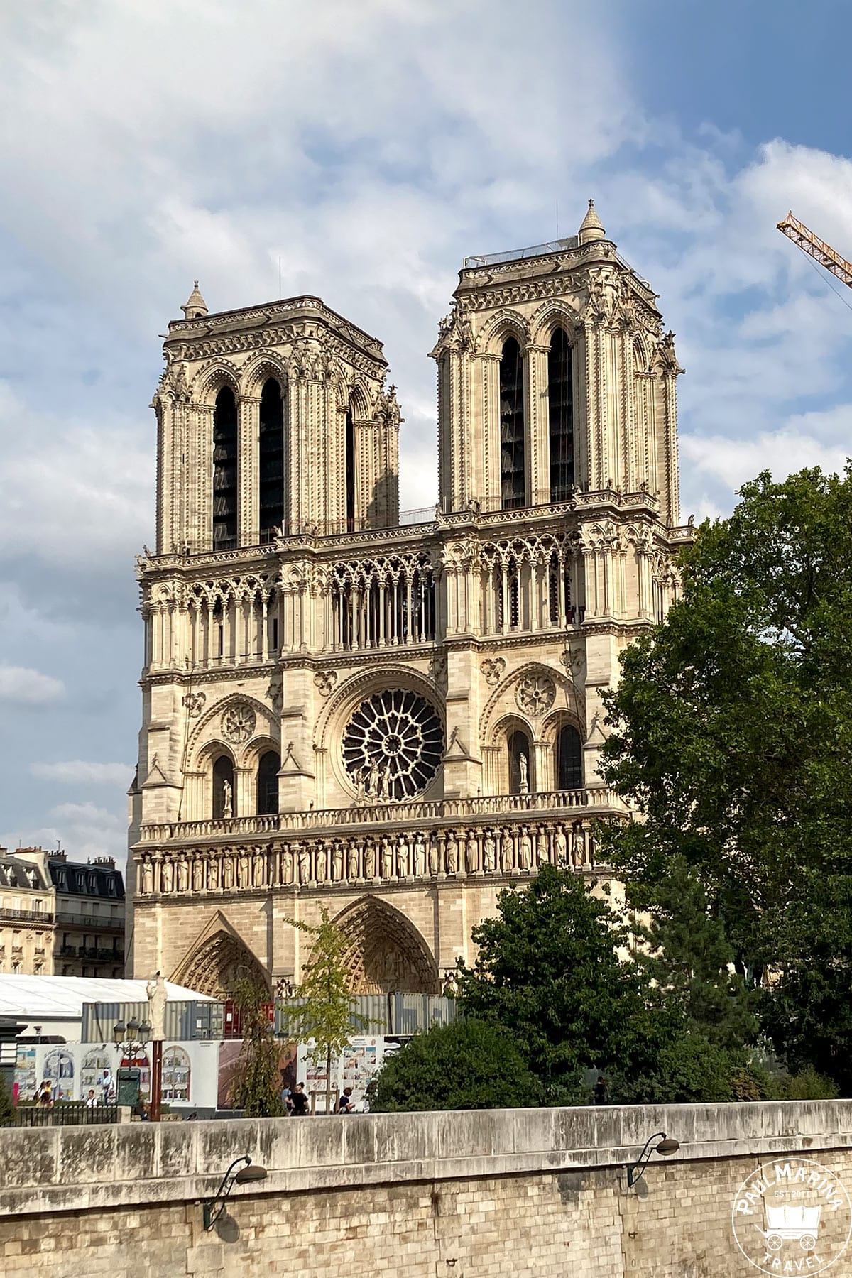 Cathédral Notre Dame de Paris after the blaze